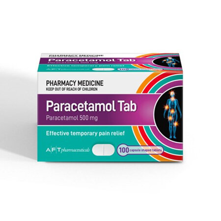 AFT Paracetamol 500mg Tab 100s