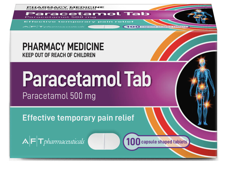 AFT Paracetamol Tab 100s