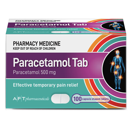 AFT Paracetamol Tablet 100s