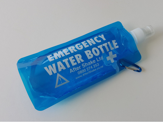 After Shake Emergency Water Bottle