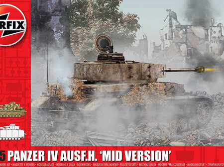 Airfix 1/35 Panzer IV AUSF.H. 'Mid Version' (A1351)