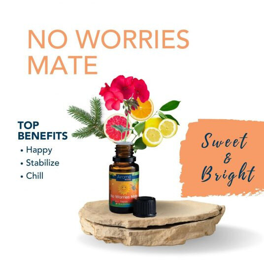 Airome Kids No Worries Mate Happy Blend 100% Pure Essential Oil 15ml