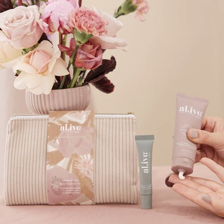 AL.IVE HAND & LIP GIFT SET - A MOMENT TO BLOOM