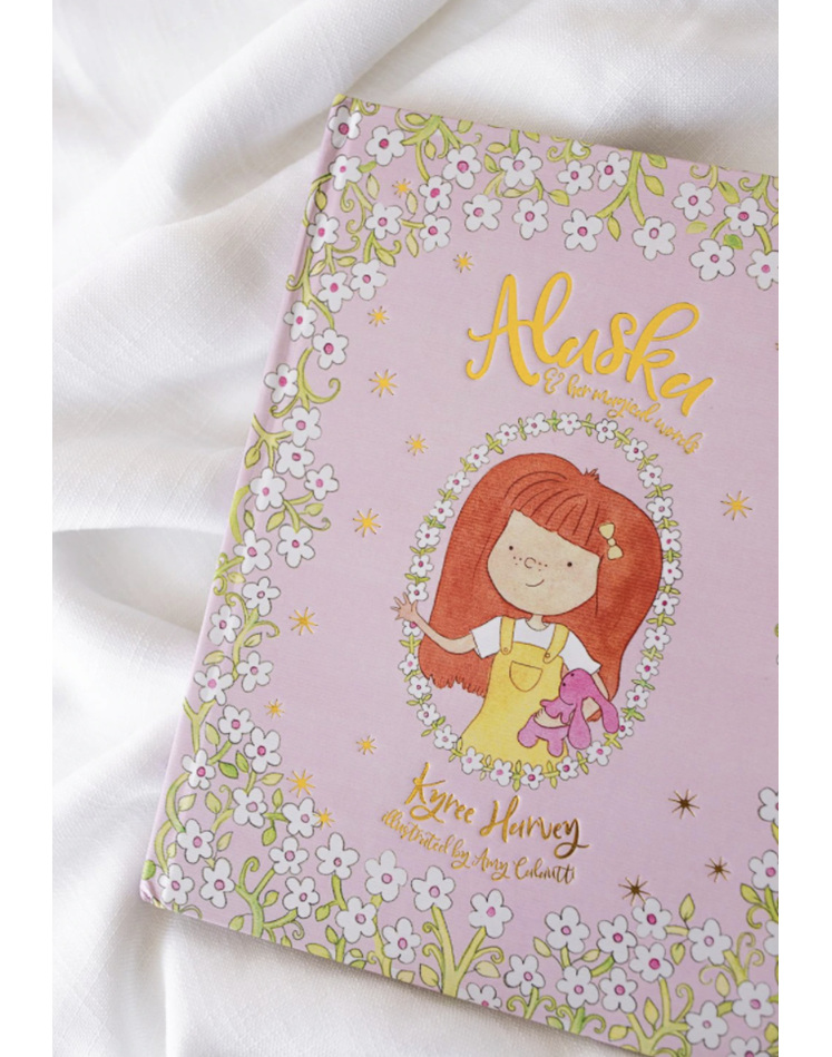 Alaska Her Miss Kyree Loves Book Harvey affirmation cards reusable wall stickers