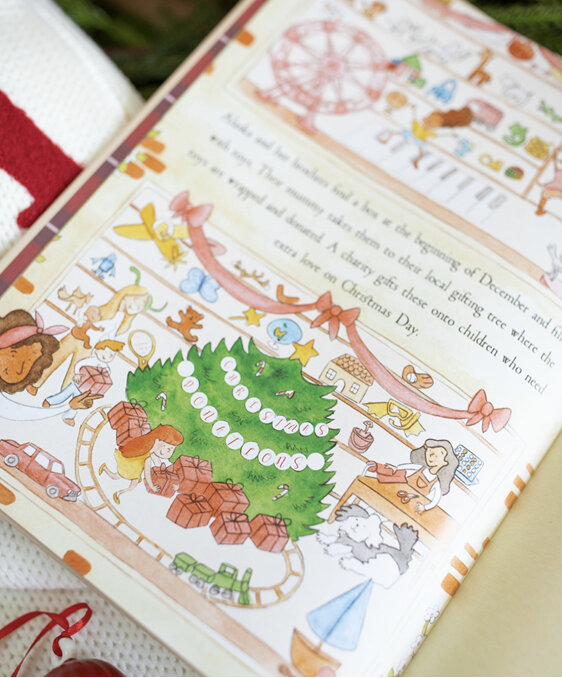 Alaska's Magical Christmas Book by Kyree Harvey of Miss Kyree Loves