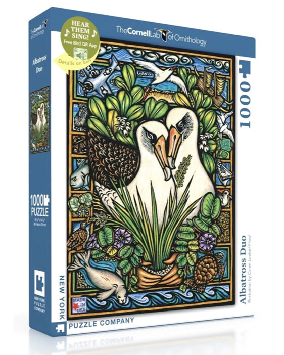 Albatross Duo 1000 Piece Puzzle by New York Puzzle Company