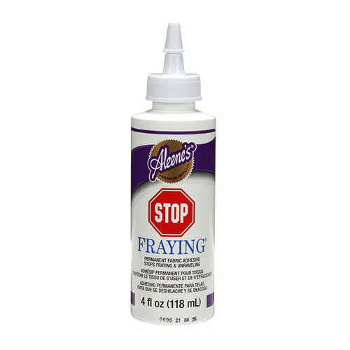 Aleene's Stop Fraying Glue 4oz Bottle