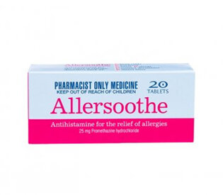 Allersoothe 25mg Tabs 20s