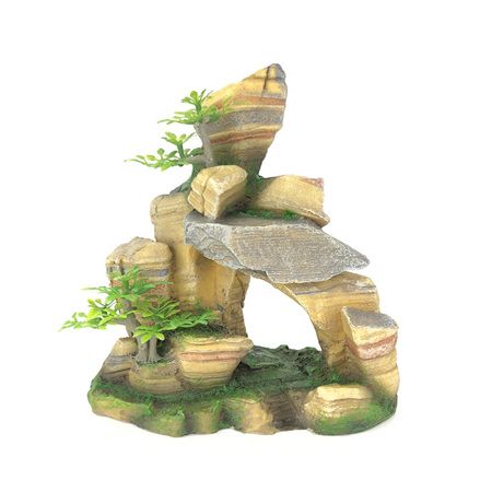 Allpet Aqua Rock Cliff with Plants