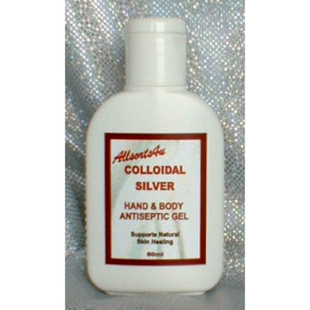 Allsorts4u Colloidal Silver Hand & Body Antiseptic Gel - 4 Sizes