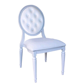 Allure Chair White Frame with white pads