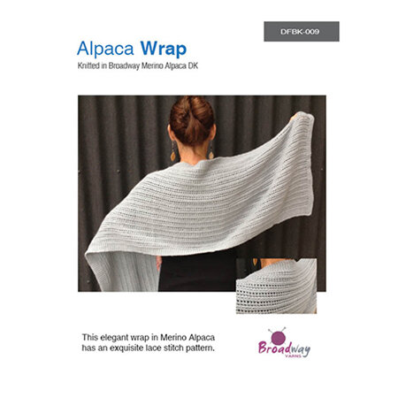 Alpaca Wrap by Broadway Yarns