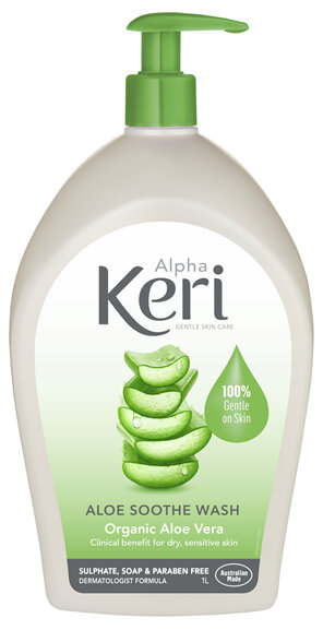 Alpha Keri Aloe Soothe Gentle Wash 1 Litre