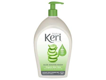 Alpha Keri Aloe Soothe Gentle Wash 1 Litre