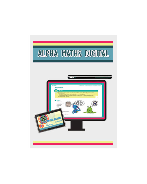 Alpha Maths Digital - David Barton's Interactive Resource - available from Edify