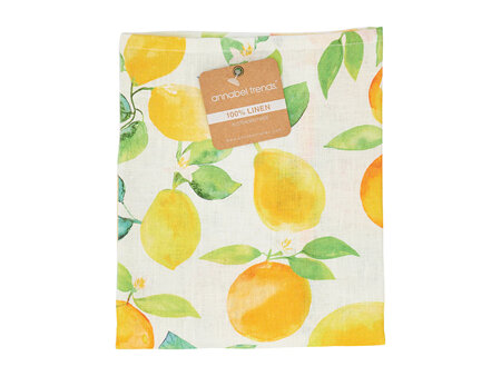 Amalfi Citrus tea towel