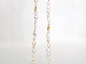 Amber baroque pearl necklace knotted silk gold vermeil nz Lilygriffin jewellery