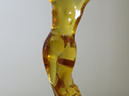 Amber glass lady nude