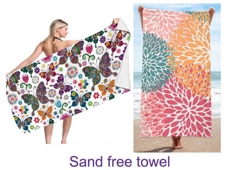 Amberlene Double sided sand free towel [BCH007]
