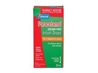 AMC PARACETAMOL INFANT DROPS 20ML