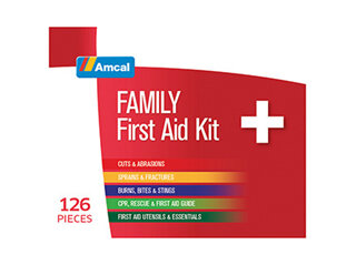 AMCAL FIRST AID KIT FAMILY 126PC
