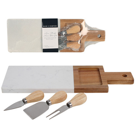 AMEE 4 PIECE CHEESE BOARD 38X13CM