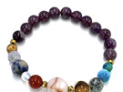 Amethyst Solar System Bracelet 7cm