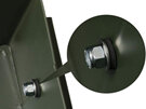 ammo can lock kit, locking kit for ammunition box geocache, geocaching