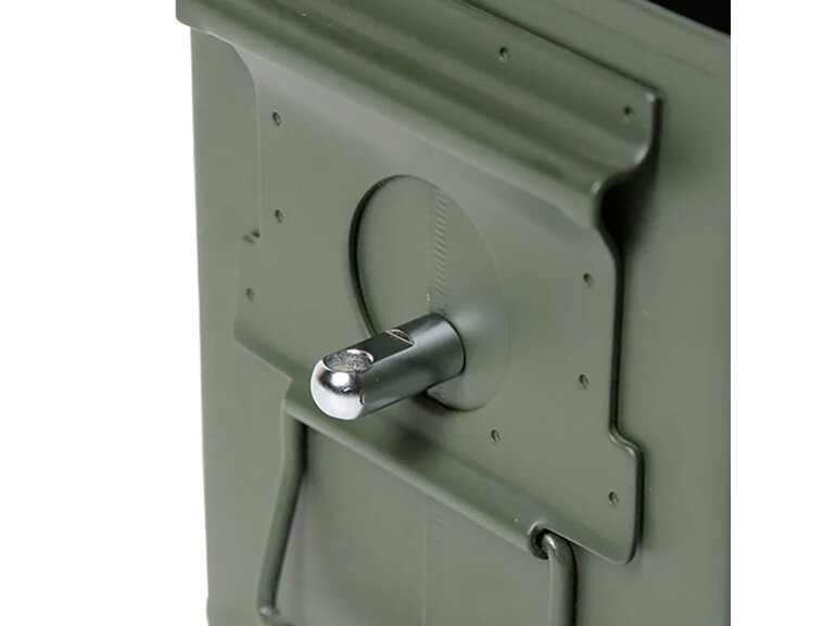 ammo can lock kit, locking kit for ammunition box geocache, geocaching