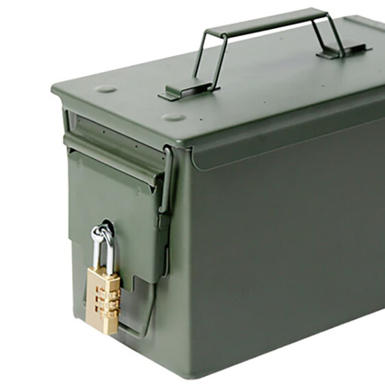 ammo can lock kit, locking kit for ammunition box geocache, geocaching