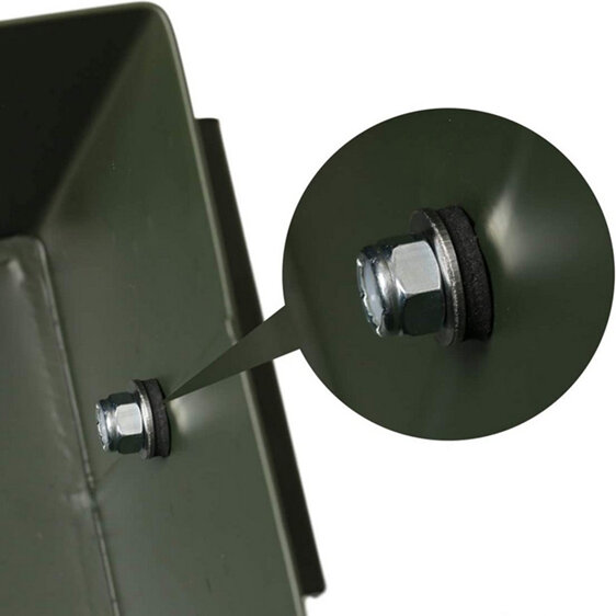 ammo can lock kit, locking kit for ammunition box geocache, geocaching