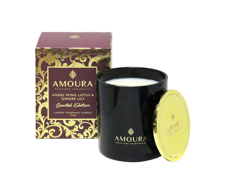 AMOURA Candle Angel Wing Lotus & Ginger Lily 310g