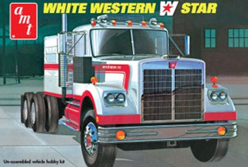 Amt 1 25 White Western Star Semi Tractor