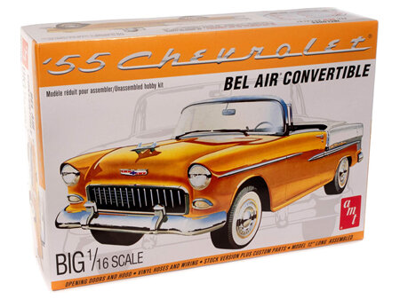 AMT 1/16 1955 Chevy Bel Air Convertible (AMT1134)