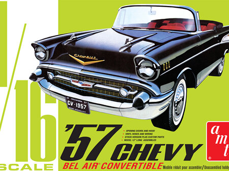 AMT 1/16 57 Chevy Bel Air Convertible (AMT1159)