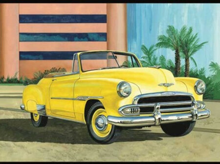AMT 1/25 1951 Chevy Convertible