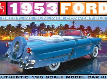 AMT 1/25 1953 Ford Convertible