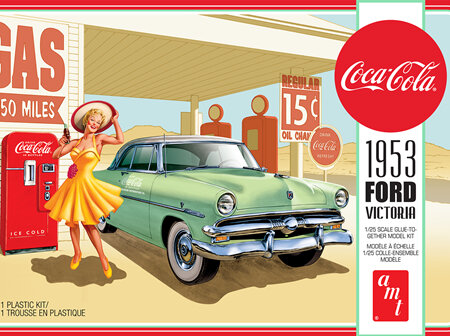 AMT 1/25 1953 Ford Victoria w/ Coca-Cola Vending Machine (AMT1146)