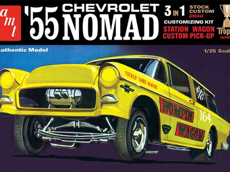 AMT 1/25 1955 Chevrolet Nomad 3n1 (AMT1297)