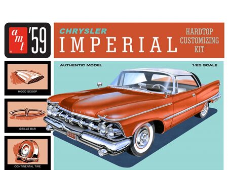 AMT 1/25 1959 Chrysler Imperial Hardtop (AMT1136)