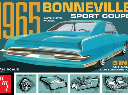 AMT 1/25 1965 Pontiac Bonneville Sport Coupe (AMT1260)
