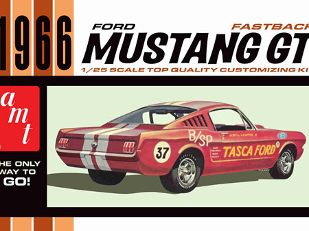 AMT 1/25 1966 Ford Mustang GT Fastback (AMT1305)