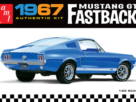 AMT 1/25 1967 Ford Mustang GT Fastback (AMT1241)