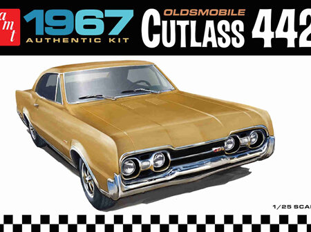 AMT 1/25 1967 Oldsmobile Cutlass 442 (AMT1365)