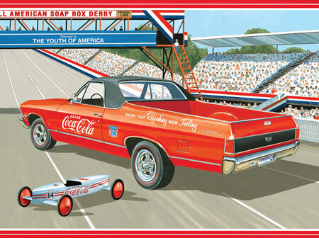 AMT 1/25 1968 Chevy El Camino SS (Coca-Cola) (AMT1362)