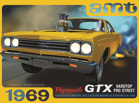 AMT 1/25 1969 Plymouth GTX Hardtop Pro-Street (AMT1180)