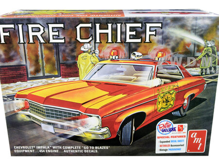 AMT 1/25 1970 Chevy Impala Fire Chief (AMT1162)
