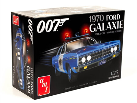 AMT 1/25 1970 Ford Galaxie Police Car (James Bond) (AMT1172)