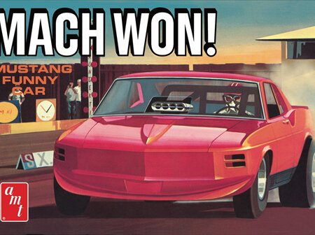 AMT 1/25 1970 Ford Mustang Funny Car 'Mach Won!' (AMT1455)