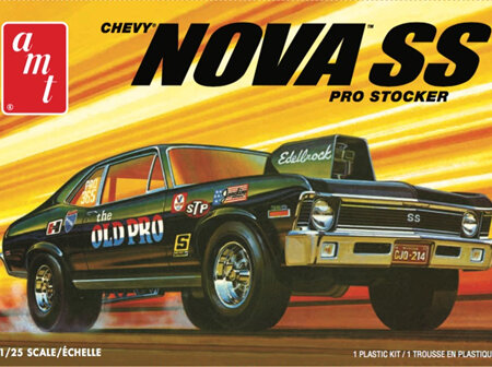 AMT 1/25 1972 'Old Pro' Chevy Nova SS Pro Stocker (AMT1142)